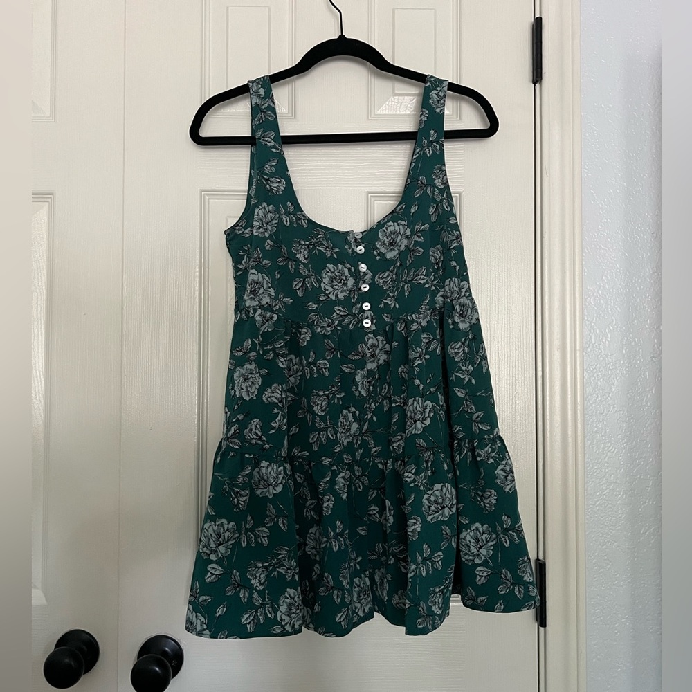 Dark Green Urban Outfitters Romper